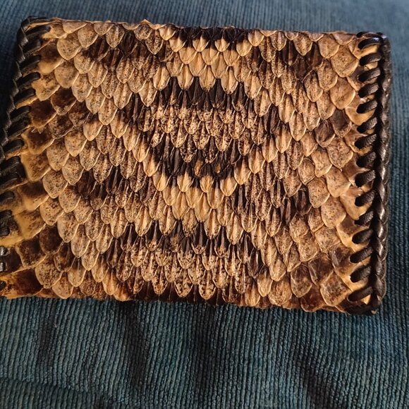 Snake skin Men wallet - Picture 1 of 3